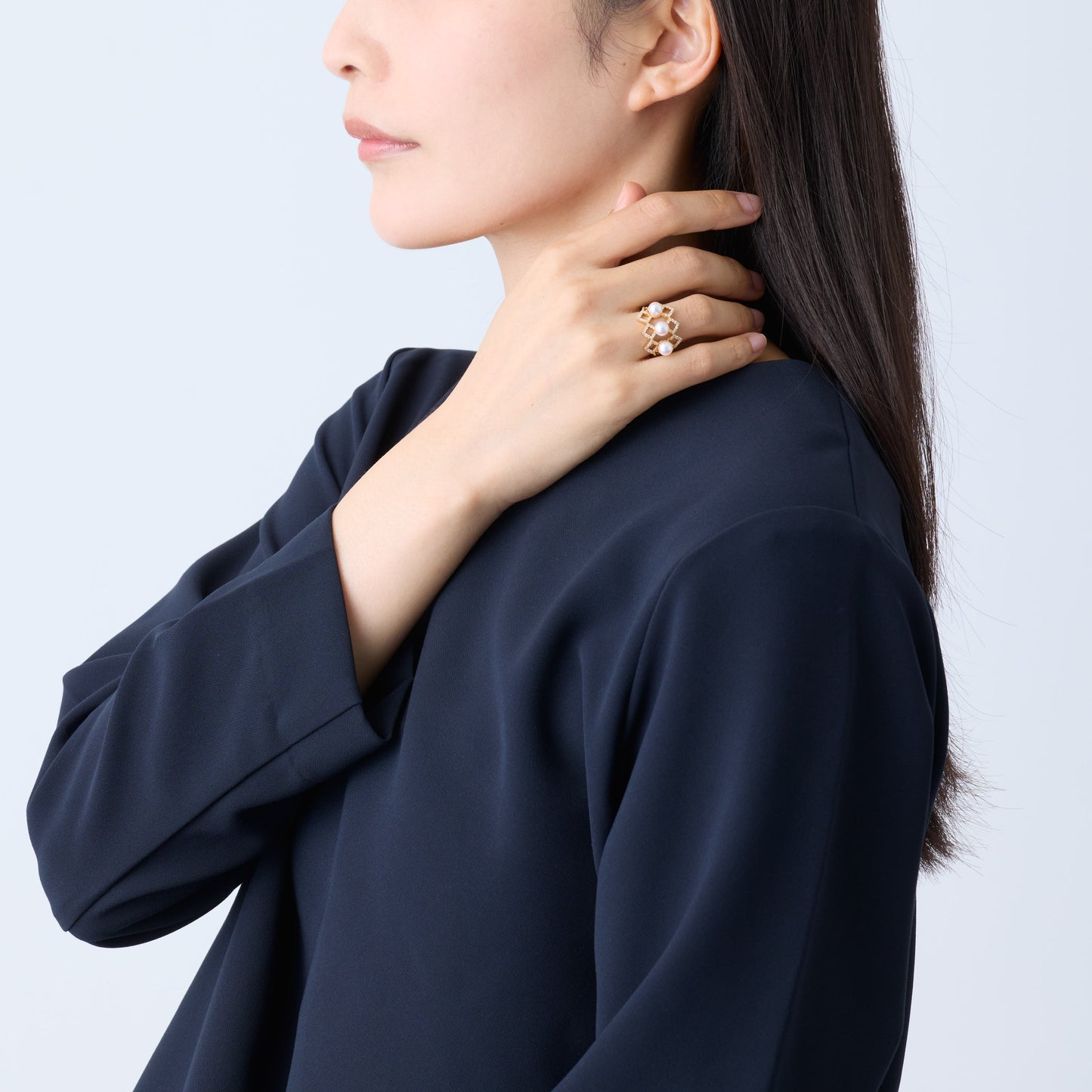 モデル着用引き