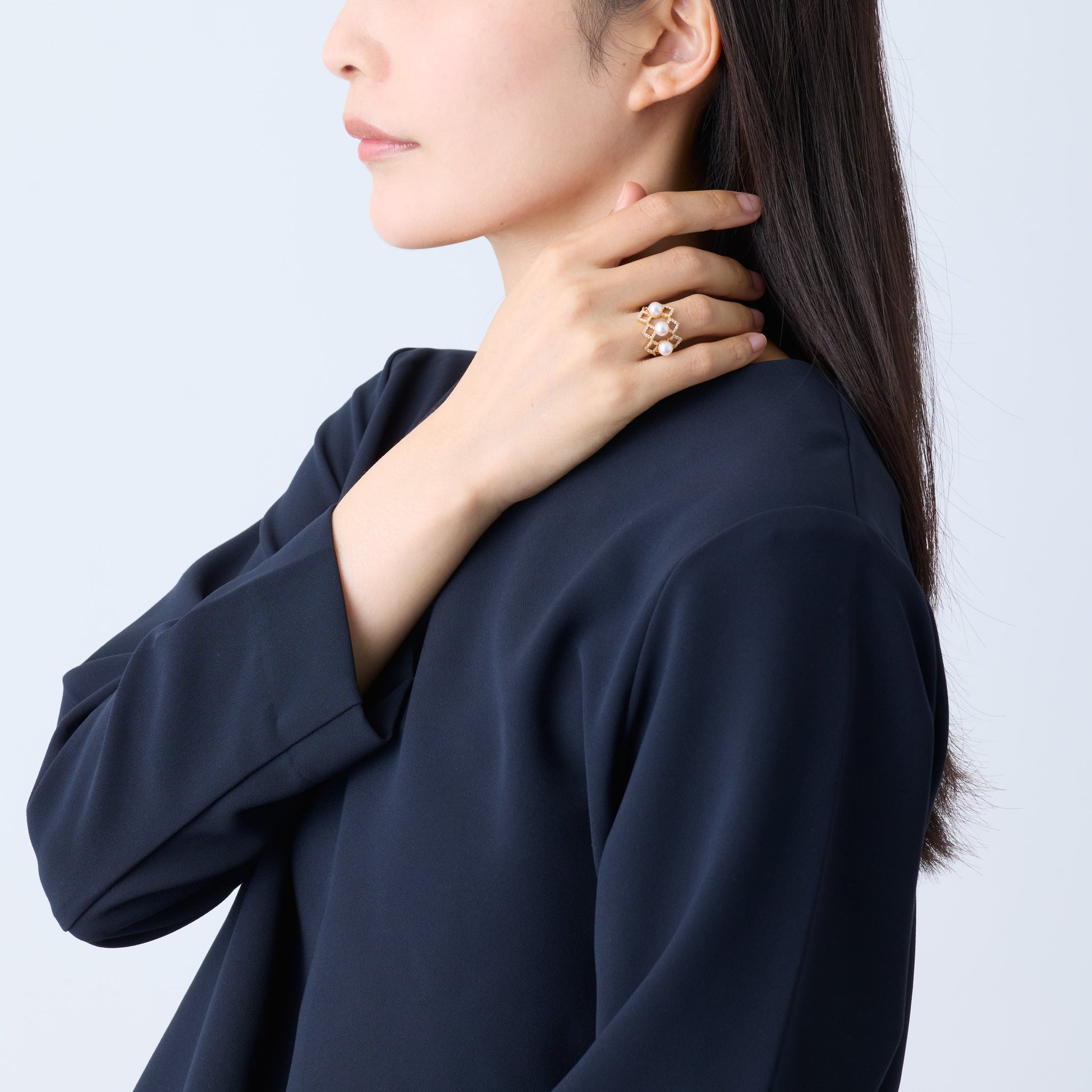 モデル着用引き